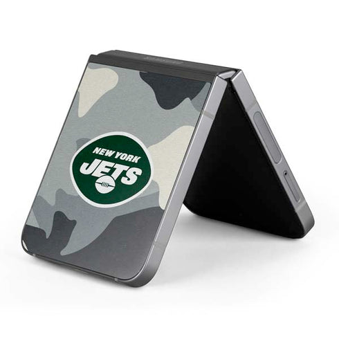 NFL New York Jets Camo Galaxy Z Flip6 Skin